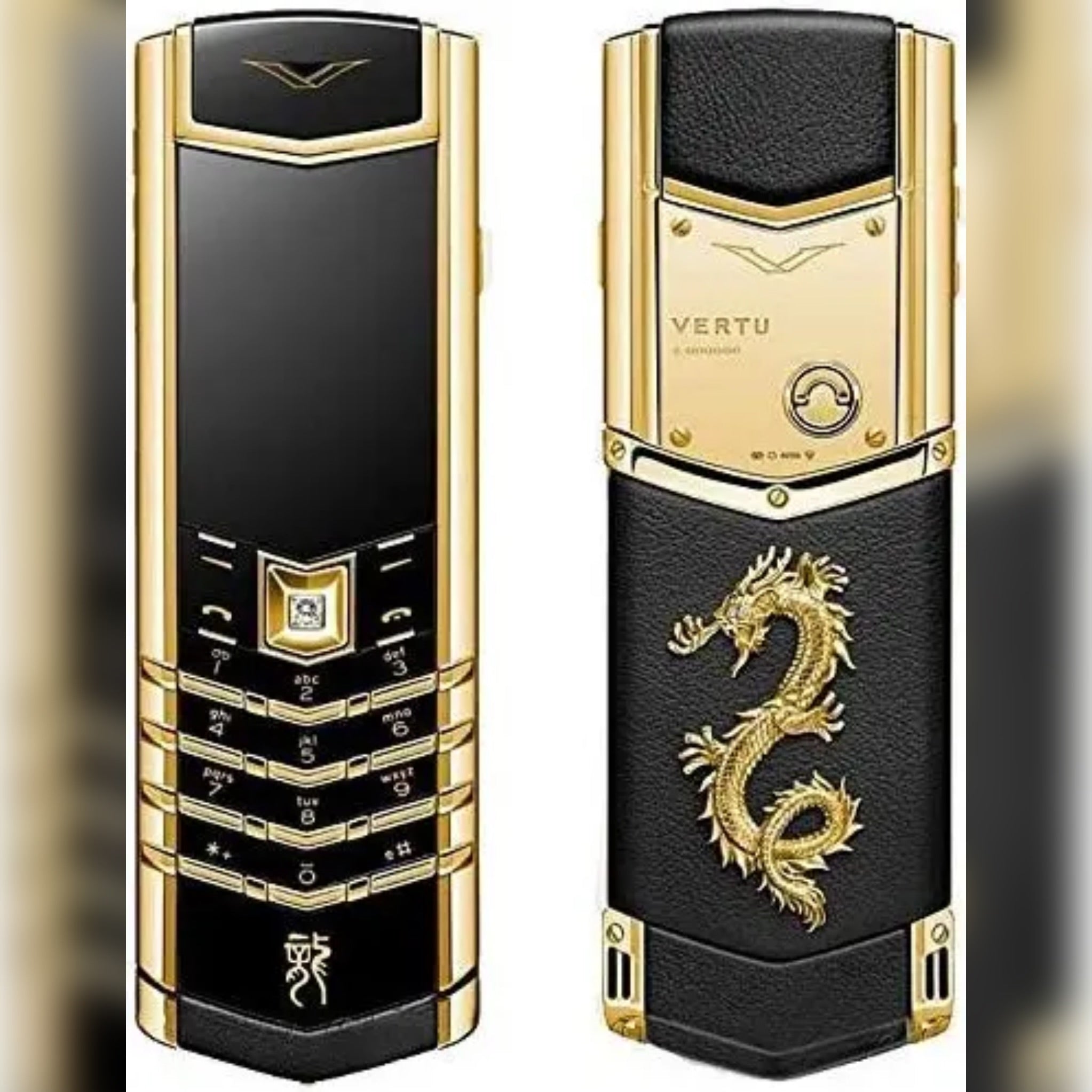 Ver-tu V888 Pro Slider S Dragon Luxury Mobile Phone