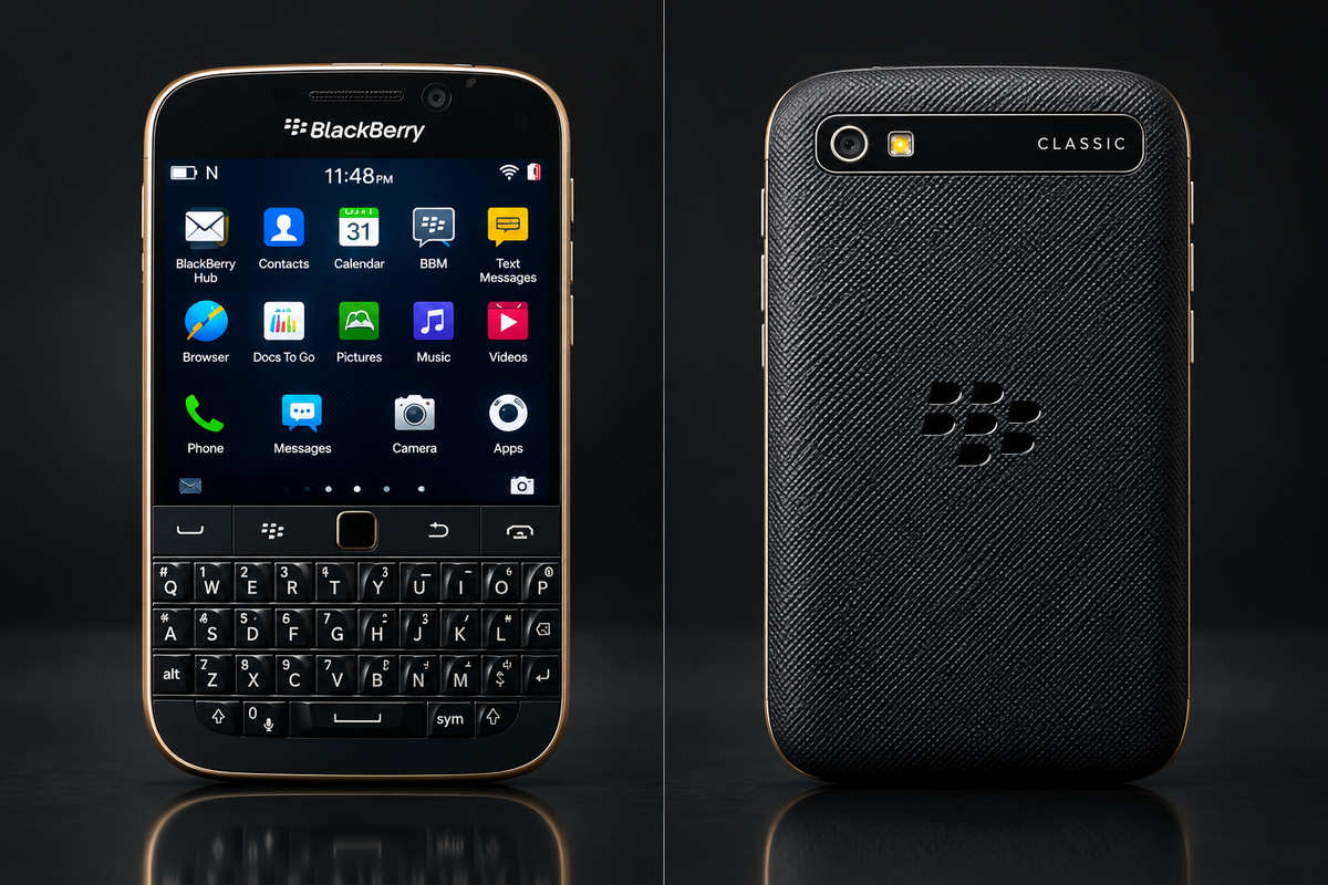 Black-Berry Q20 Classic – Premium Smartphone | Yelphones.com