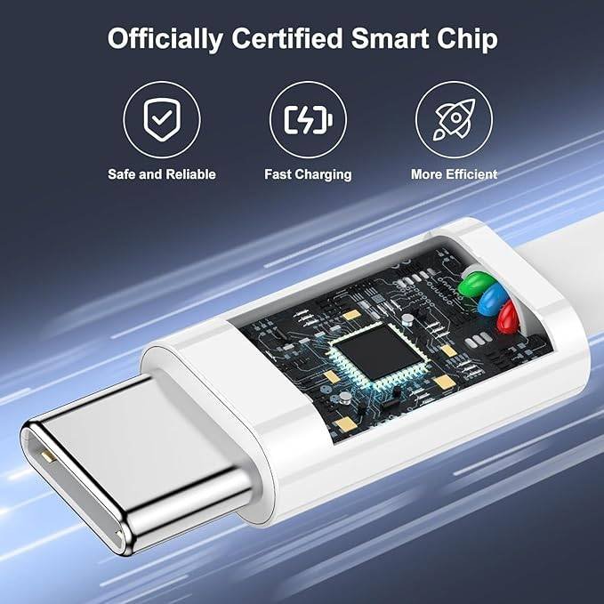 Yelphones Original iPhone Compatable Lightning Cable and Data compatible (Type C to Lightning)