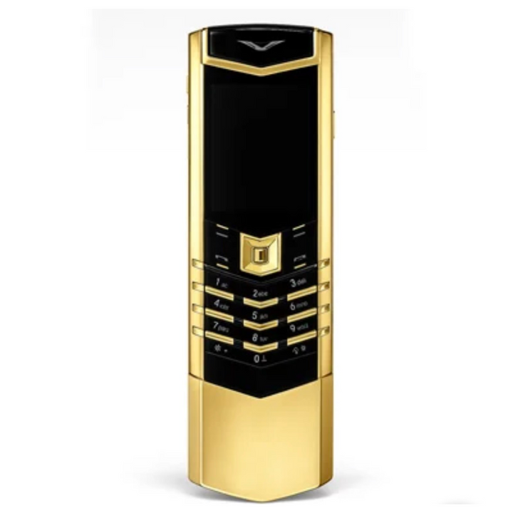 Ver-tu V888 Pro Slider S Dragon Luxury Mobile Phone (Gold)