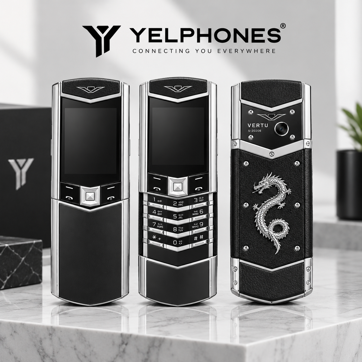 Ver-tu V888 Pro – Luxury Dragon Mobile Phone