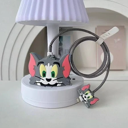 Yelphones Protective Case for compatible 20W iPhone USB-C Power Adapter Charger and USB Lightning Cable